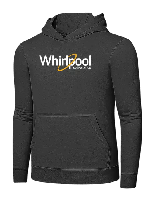 Charcoal 7.8 oz Ring Spun Hooded Sweatshirt w/Whirlpool Corporation Logo