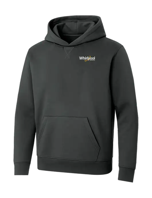 Allmade Charcoal Grey Organic French Terry Pullover Hoodie w/Whirlpool Corporation Logo
