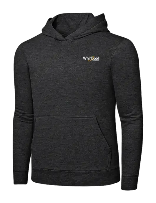 Dark Heather Grey 7.8 oz Ring Spun Hooded Sweatshirt w/Whirlpool Corporation Logo