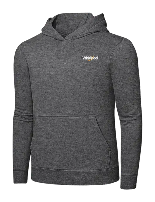 Graphite Heather 7.8. oz Ring Spun Hooded Sweatshirt w/Whirlpool Corporation Logo