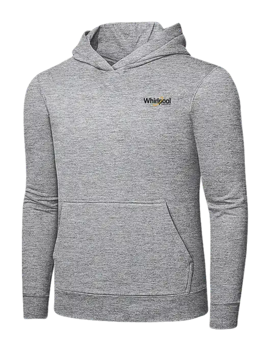 Light Grey Heather 7.8 oz Ring Spun Hooded Sweatshirt w/Whirlpool Corporation Logo