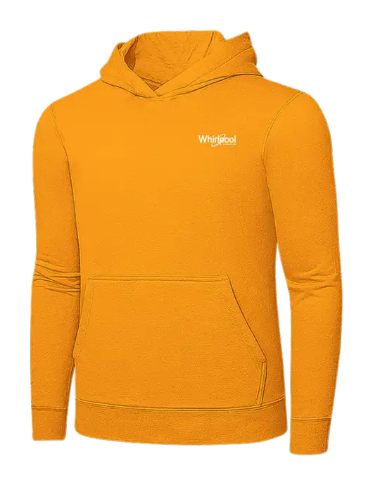 Yellow Gold 7.8 oz Ring Spun Hooded Sweatshirt w/Whirlpool Corporation Logo