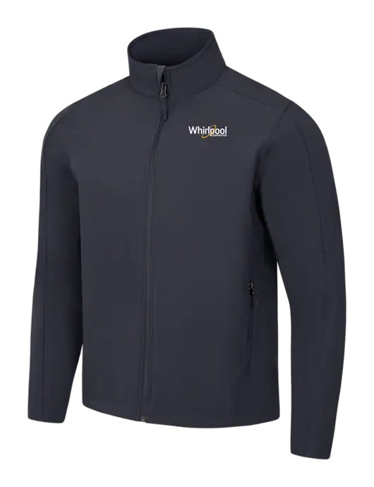 Charcoal Grey Core Soft Shell Jacket w/Whirlpool Corporation Logo