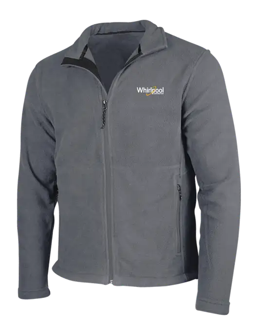Medium Grey Fleece Jacket w/Whirlpool Corporation Logo