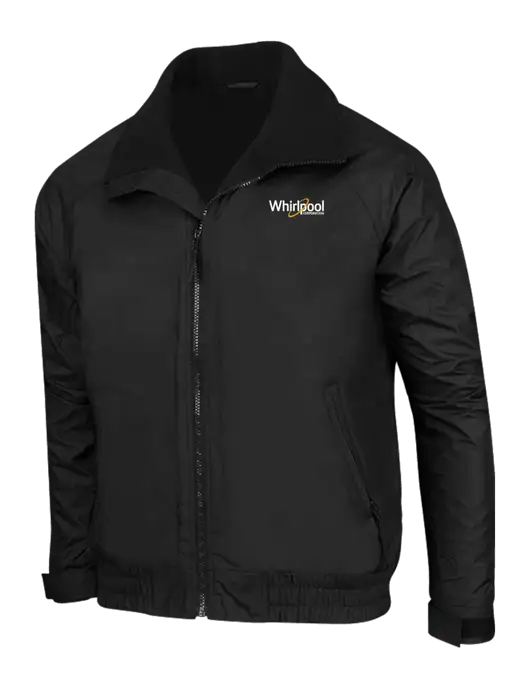 True Black/True Black Classic Competitor Jacket w/Whirlpool Corporation Logo
