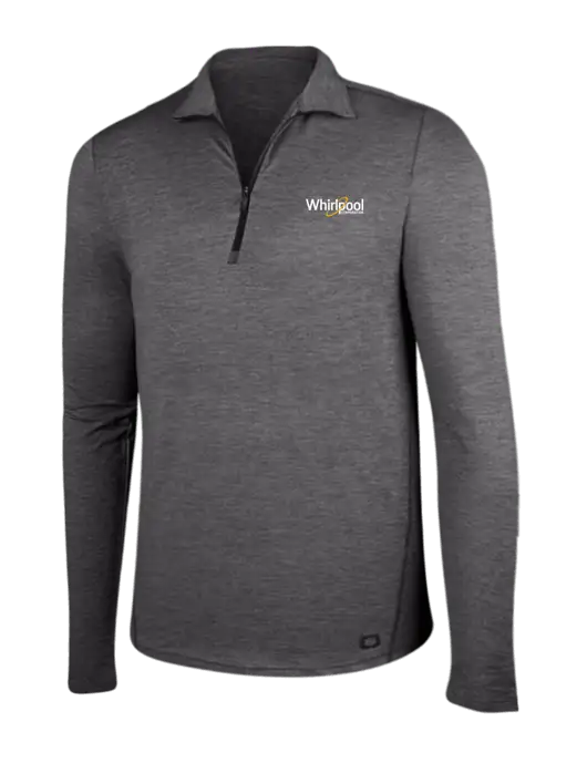 OGIO Gear Grey Heather Endurance Force 1/4 Zip w/Whirlpool Corporation Logo