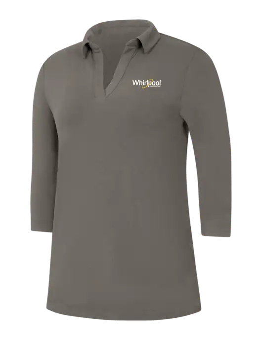 Womens Dark Grey Luxe Knit Tunic w/Whirlpool Corporation Logo