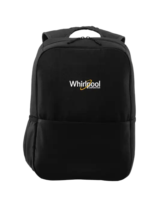 Access Square Laptop Black Backpack w/Whirlpool Corporation Logo