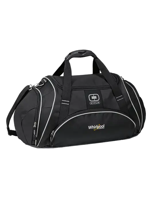 OGIO Black Crunch Duffel
 w/Whirlpool Corporation Logo