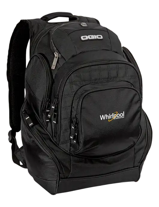 OGIO Black Mastermind Pack w/Whirlpool Corporation Logo