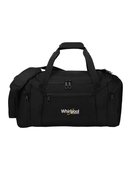 Slim & Lite Black Duffel    w/Whirlpool Corporation Logo